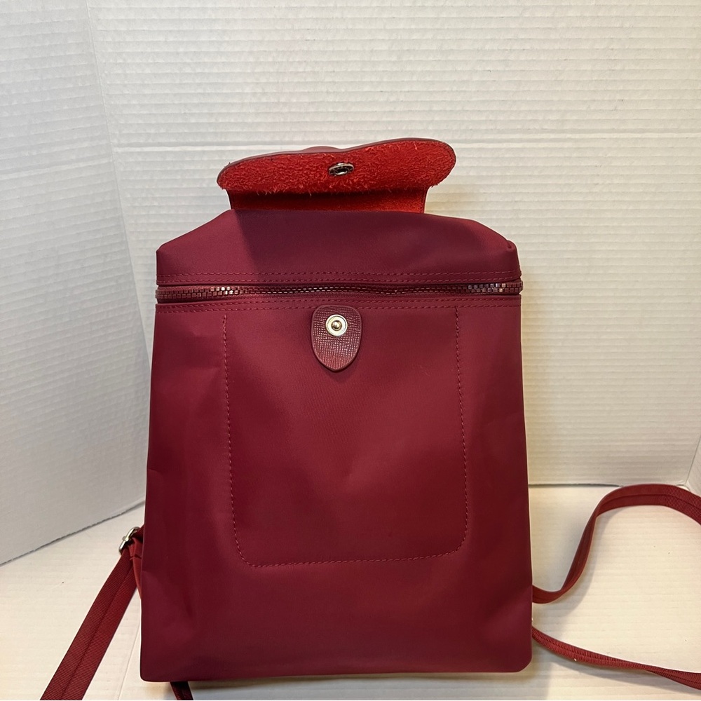 Longchamp Red Backpack - Picture 3 of 10